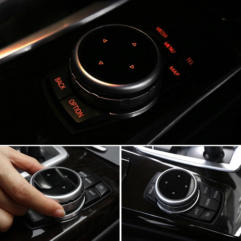 Multimedia Button Sticker For Car Large Knob Cover ATS Car Design