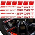 Wheel Rim Stripe Stickers – Reflective Sport Accent ATS Car Design