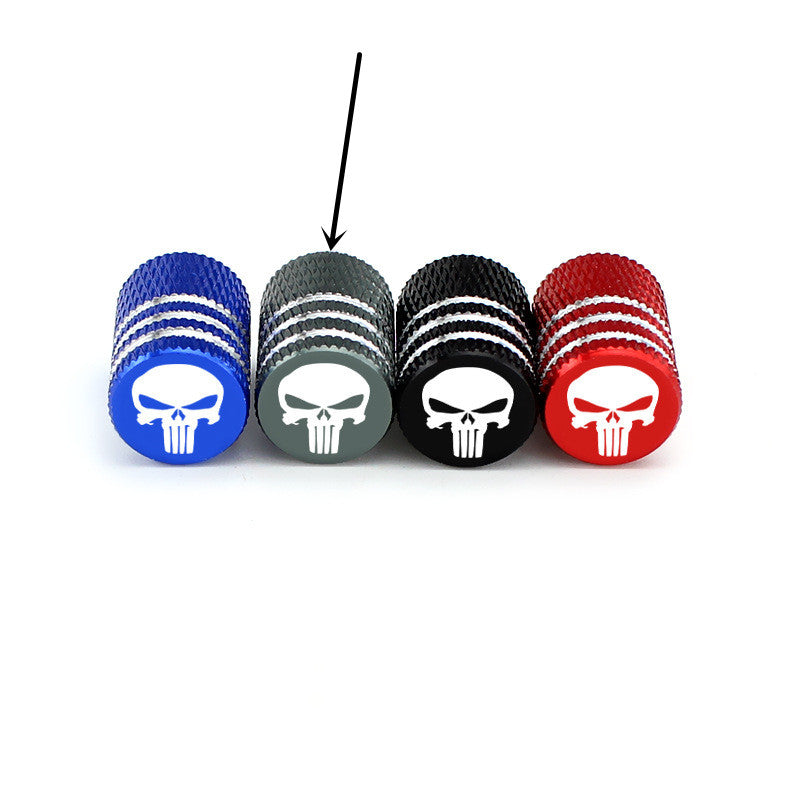 Long Tooth Skull Car Tire Valve ATS Car Design