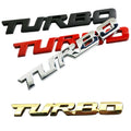 TURBO Aluminium Badge Emblem ATS Car Design