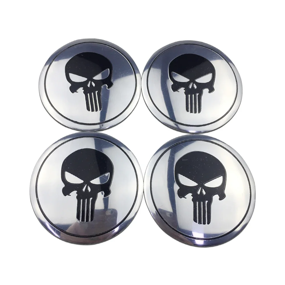 Punisher Wheel Hub Decals ATS Car Design