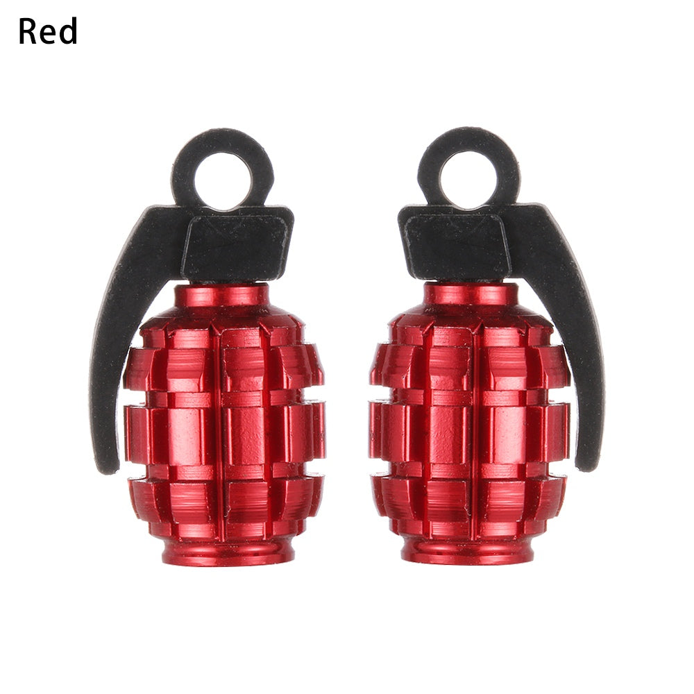 2pcs Car Tire Wheel Rim Stem Air Valve Caps ATS Car Design
