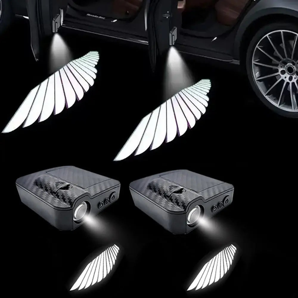 Angel Wings Door Entry Lights ATS Car Design