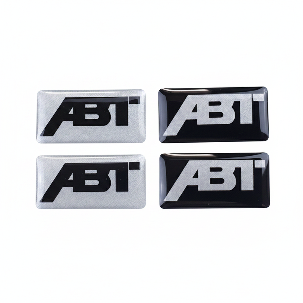 ABT Style Logo Stickers – Glossy Car Decals ATS Car Design
