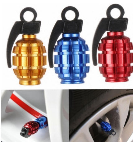 2pcs Car Tire Wheel Rim Stem Air Valve Caps ATS Car Design