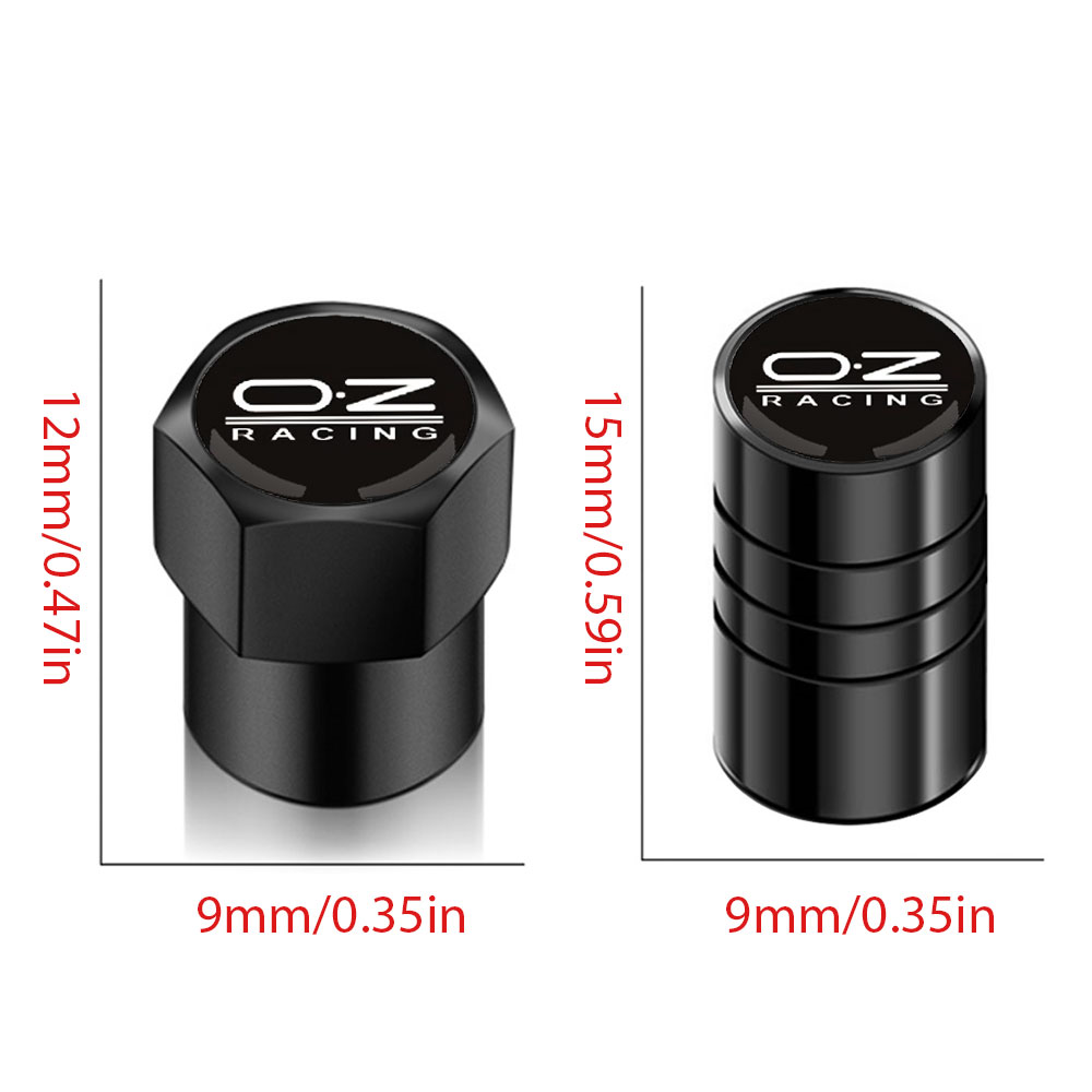 OZ Racing Tire Valve Caps ATS Car Design