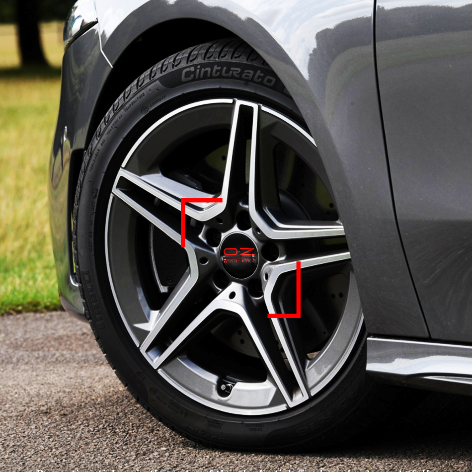 OZ Wheel Hub Decals ATS Car Design