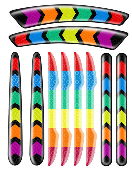 Reflective Sticker For GM Car Door Anti-collision Strip ATS Car Design