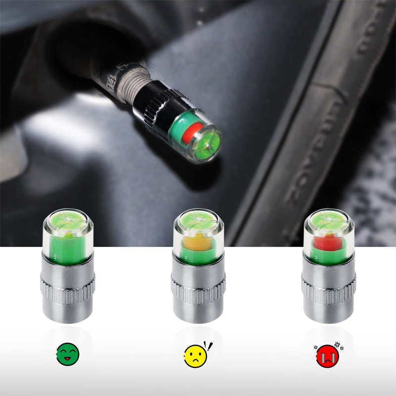 Smart Tire Pressure Caps ATS Car Design