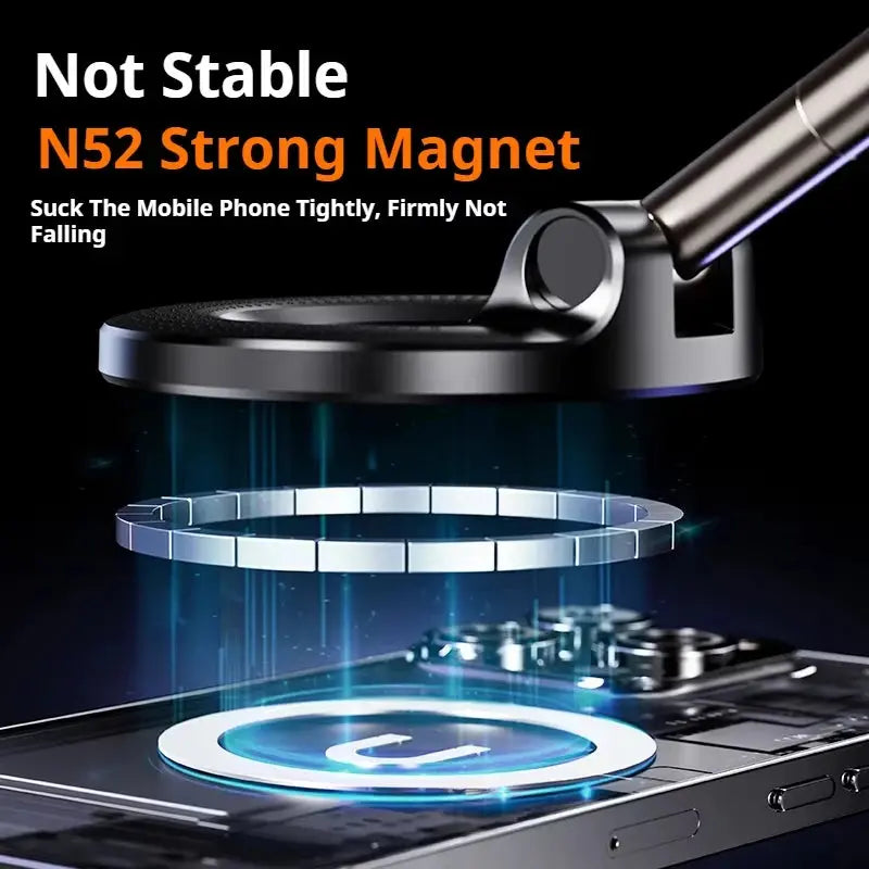 360° Magnetic Phone Mount ATS Car Design