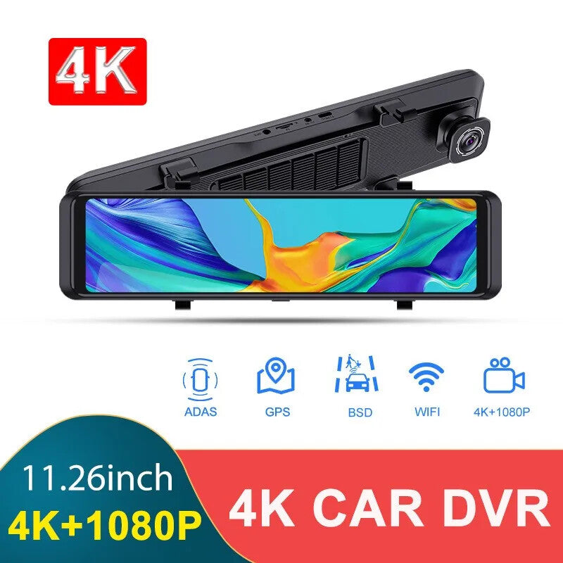 Touchscreen Display Smart Mirrow Dashcam ATS Car Design