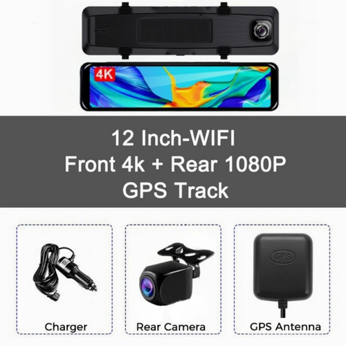 Touchscreen Display Smart Mirrow Dashcam ATS Car Design