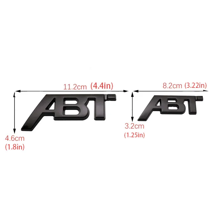 ABT Alumnium Badge Emblem ATS Car Design