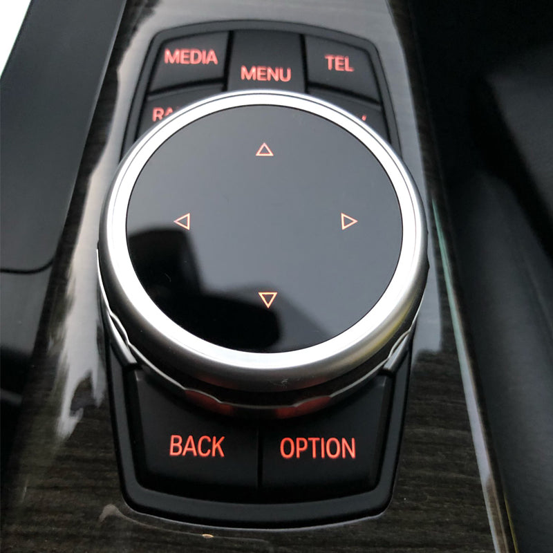 Multimedia Button Sticker For Car Large Knob Cover ATS Car Design