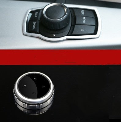 Multimedia Button Sticker For Car Large Knob Cover ATS Car Design