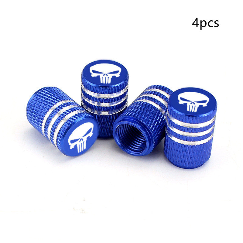Long Tooth Skull Car Tire Valve ATS Car Design