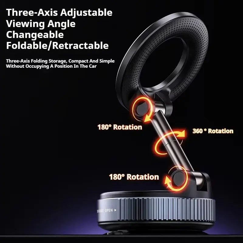 360° Magnetic Phone Mount ATS Car Design