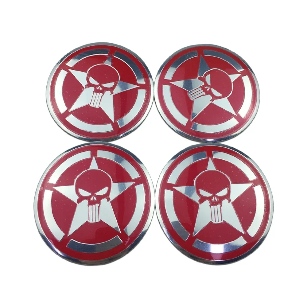 Punisher Wheel Hub Decals ATS Car Design