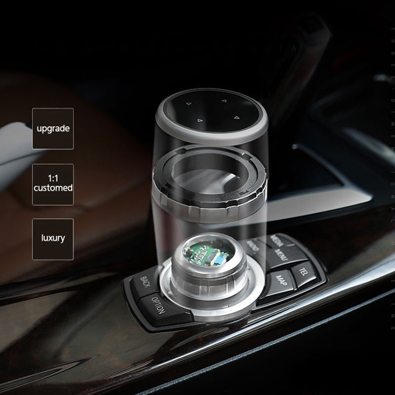 Multimedia Button Sticker For Car Large Knob Cover ATS Car Design