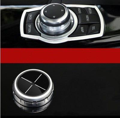 Multimedia Button Sticker For Car Large Knob Cover ATS Car Design