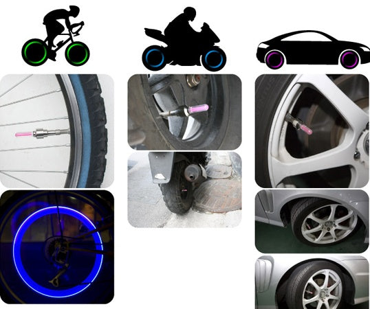 Automobile Tire Lights Valve Valve Lights Wheel Lights ATS Car Design