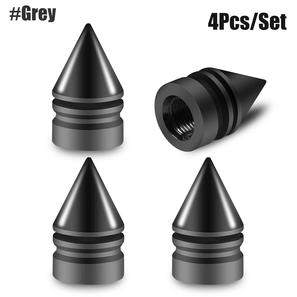 Rocket Arrow Granate Tire Valve Caps ATS Car Design