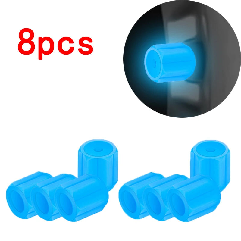 Luminous Tire Valve Caps ATS Car Design