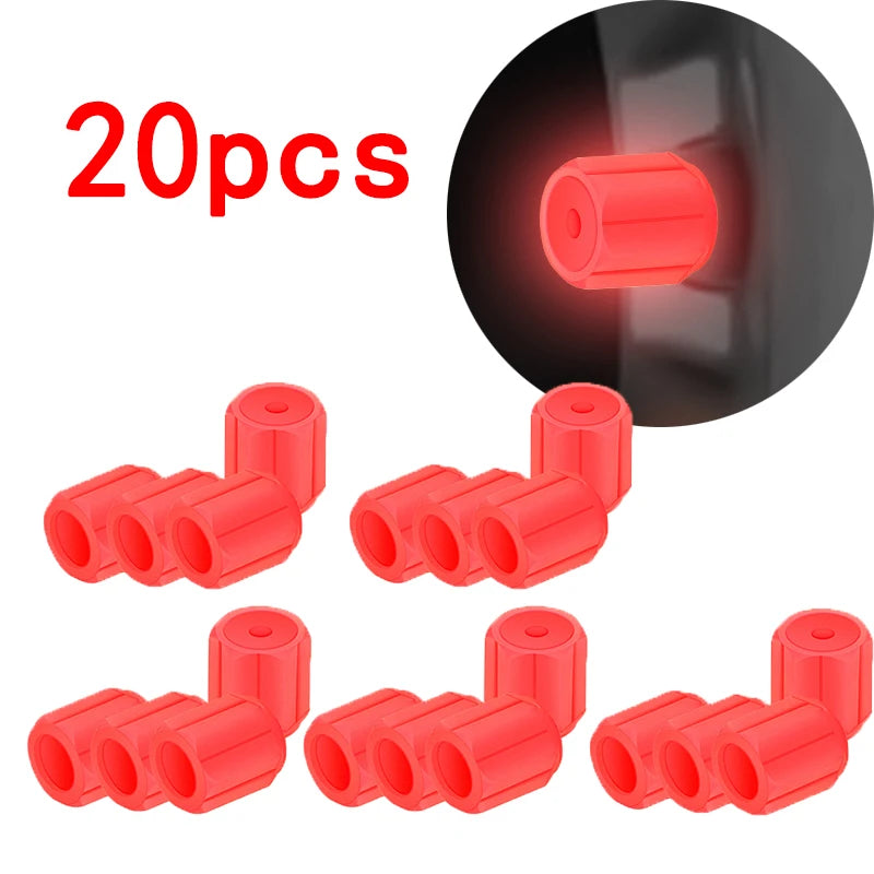 Luminous Tire Valve Caps ATS Car Design