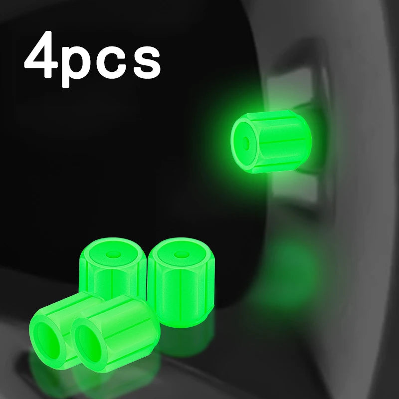 Luminous Tire Valve Caps ATS Car Design