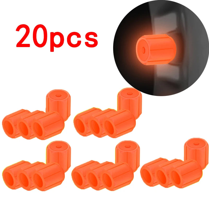 Luminous Tire Valve Caps ATS Car Design
