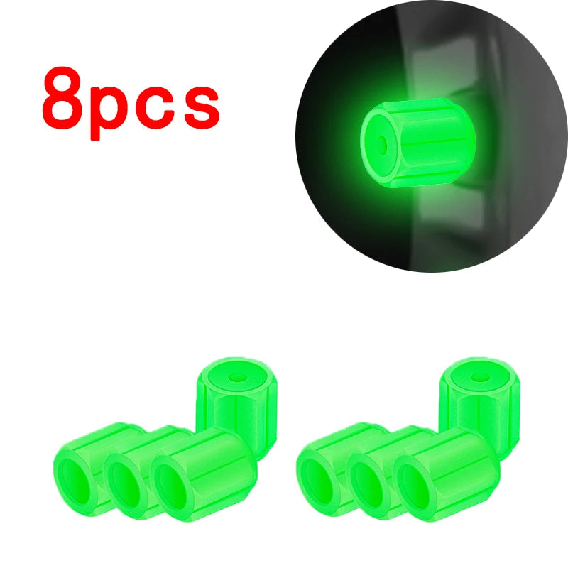 Luminous Tire Valve Caps ATS Car Design