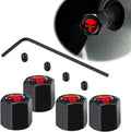 Punisher Anti-Theft Tire Valve Caps ATS Car Design