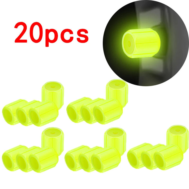 Luminous Tire Valve Caps ATS Car Design