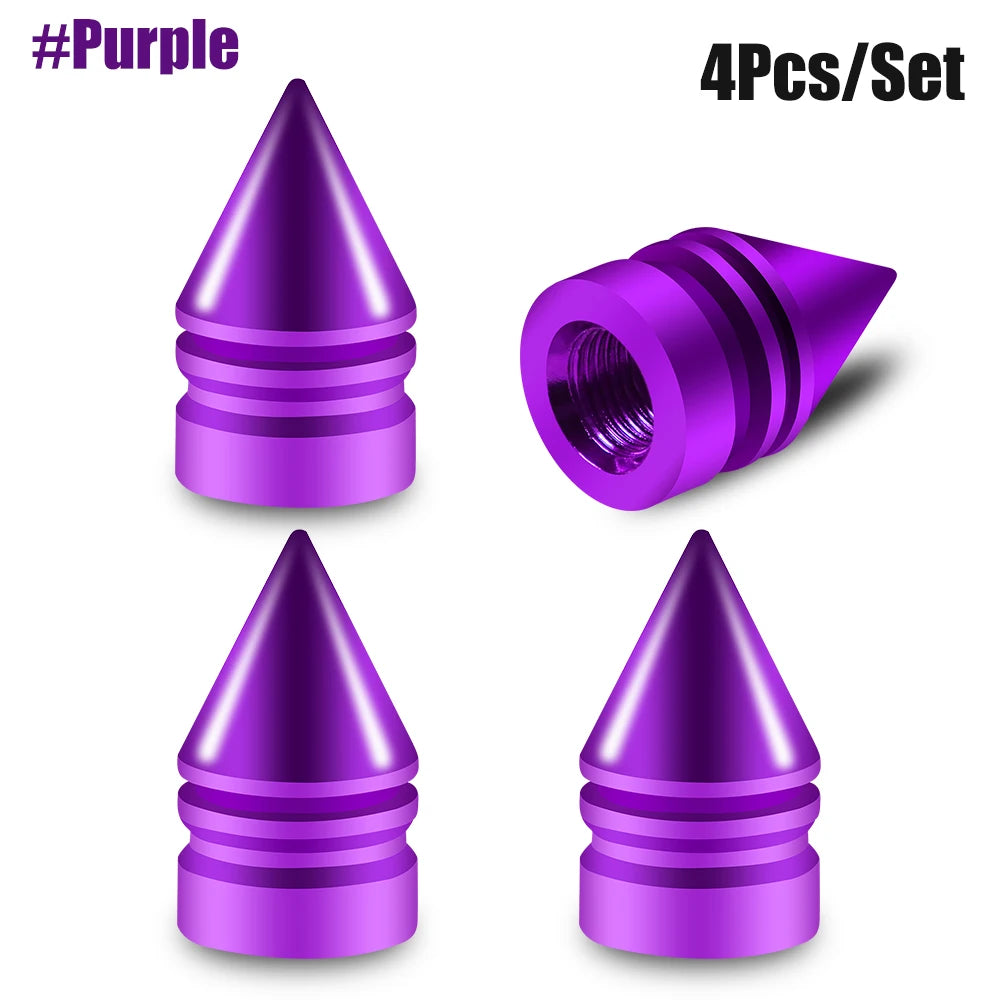 Rocket Arrow Granate Tire Valve Caps ATS Car Design