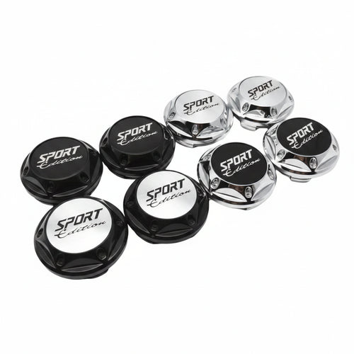 4pcs Wheel Hub Center Caps 65mm Diameter Durable Car Tire Center Badge Covers for All Vehicle Models Vehicle Modification ATS Car Design