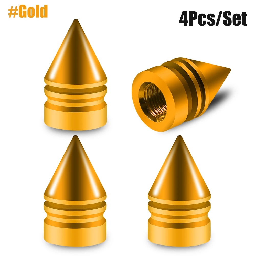 Rocket Arrow Granate Tire Valve Caps ATS Car Design