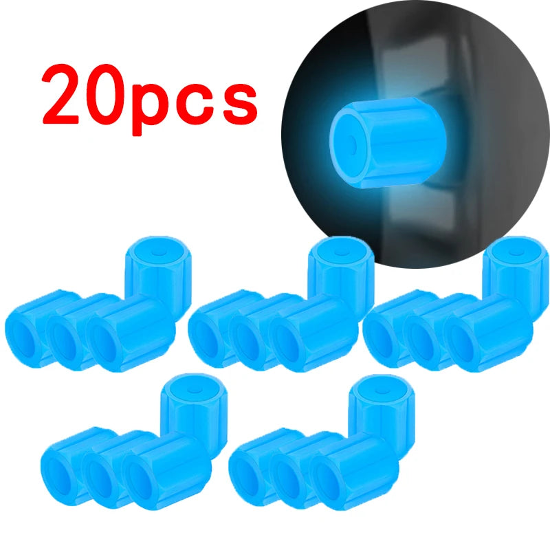 Luminous Tire Valve Caps ATS Car Design