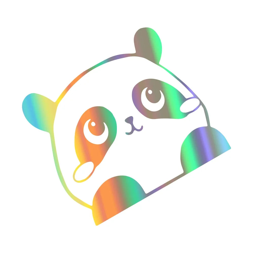 Panda Car Decal Sticker – Cute Waterproof Side Window Vinyl ATS Car Design