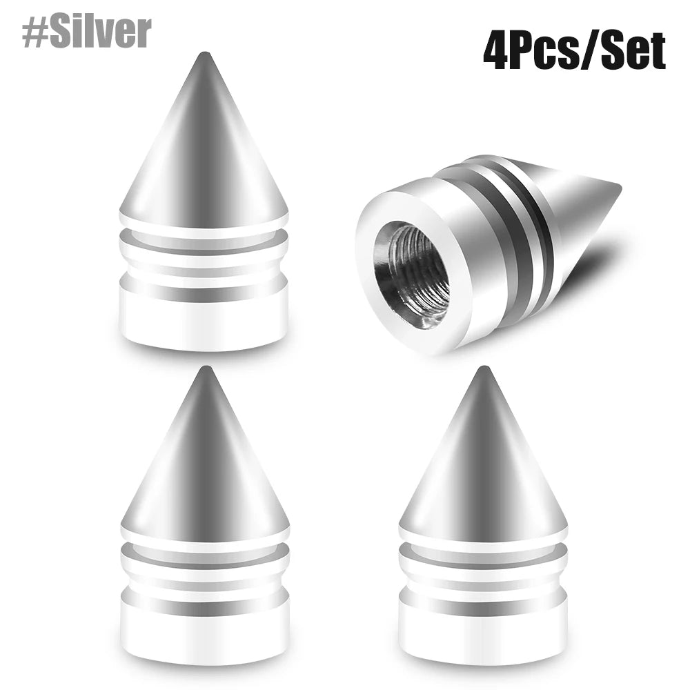 Rocket Arrow Granate Tire Valve Caps ATS Car Design