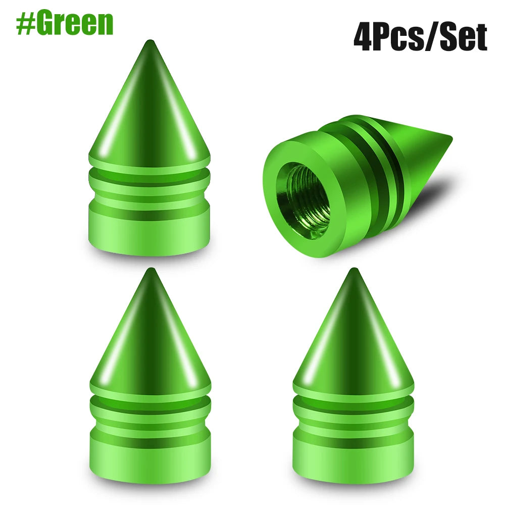 Rocket Arrow Granate Tire Valve Caps ATS Car Design