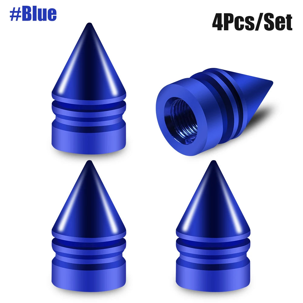 Rocket Arrow Granate Tire Valve Caps ATS Car Design