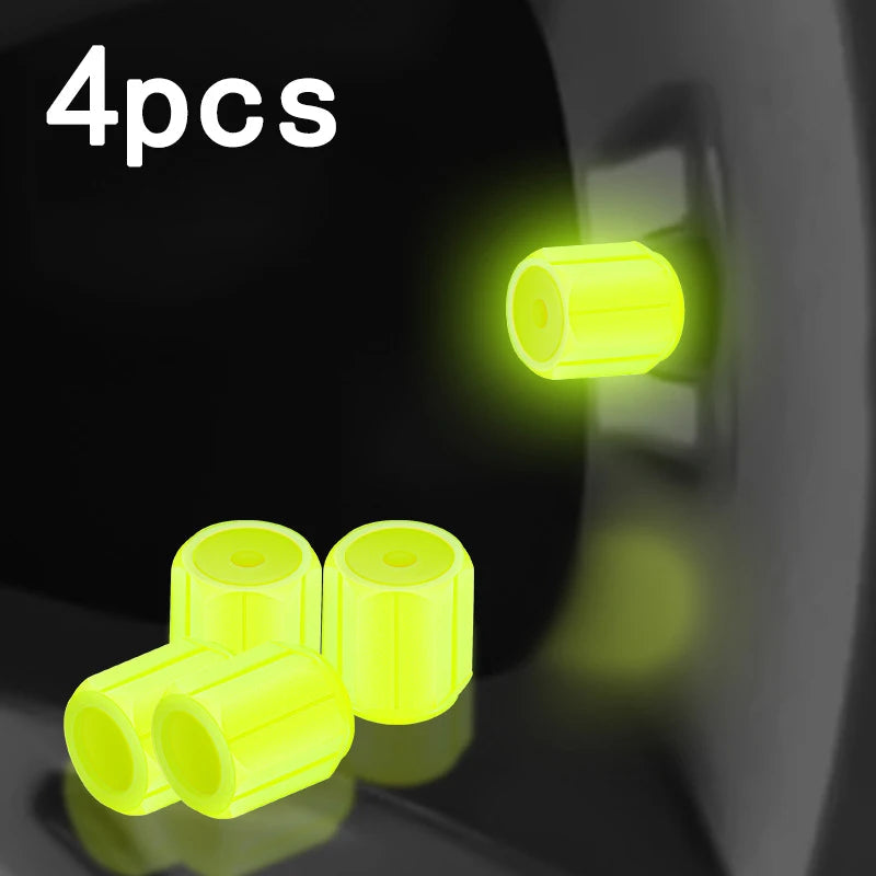Luminous Tire Valve Caps ATS Car Design