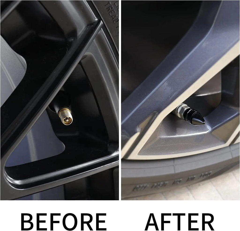 Rocket Arrow Granate Tire Valve Caps ATS Car Design