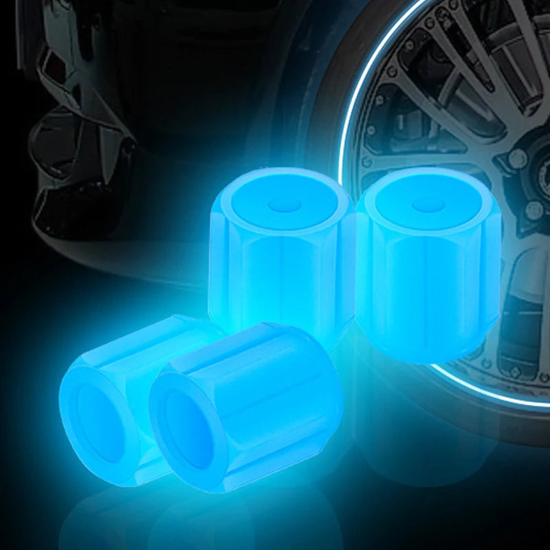Luminous Tire Valve Caps ATS Car Design