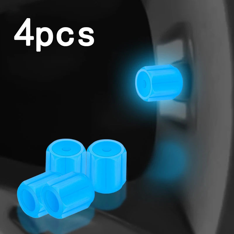 Luminous Tire Valve Caps ATS Car Design