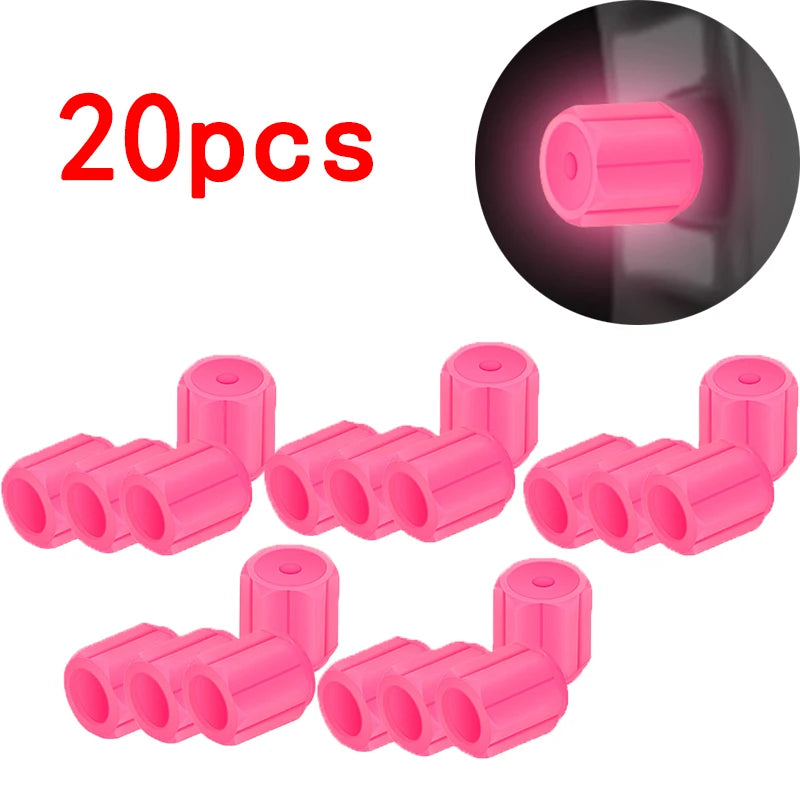 Luminous Tire Valve Caps ATS Car Design