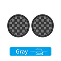 2pcs Car Cup Holder Anti-Slip Coasters Premium PVC Car Coasters Universal Fits Perfectly For Most Cup Car Interior Accessories ATS Car Design