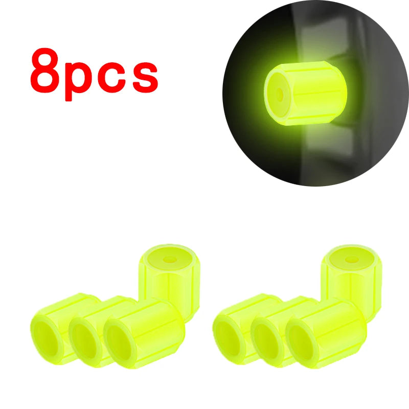 Luminous Tire Valve Caps ATS Car Design