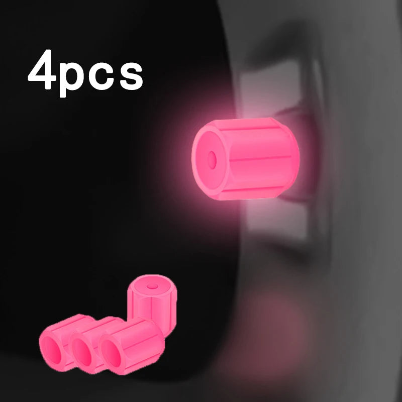 Luminous Tire Valve Caps ATS Car Design