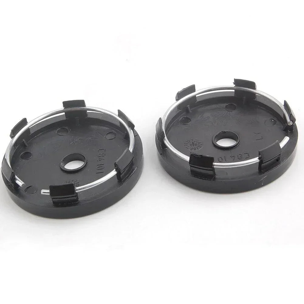 4pcs Car Spare Parts New Style Car Wheel Center Cap Car Wheel Center Cap 4pcs 60mm Black Center Hub Cap Hub Cover Cap ATS Car Design